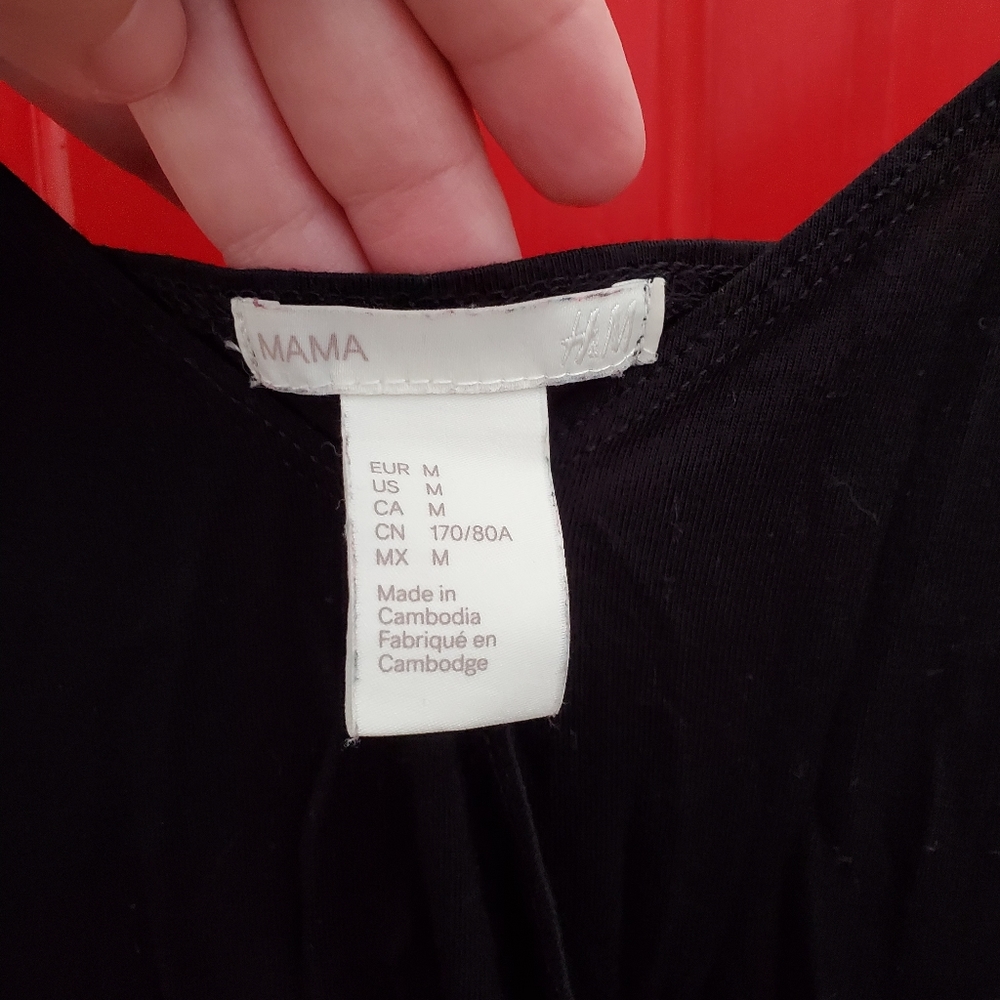H&M Maternity Jumpsuit - Black Sz M